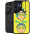 Adult Swim Rick and Morty Rick and Morty Portal Eyes Galaxy S24 Plus Kickstand Case